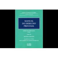 MANUAL DE DERECHO PROCESAL - TOMO III - DERECHO PROCESAL CIVIL